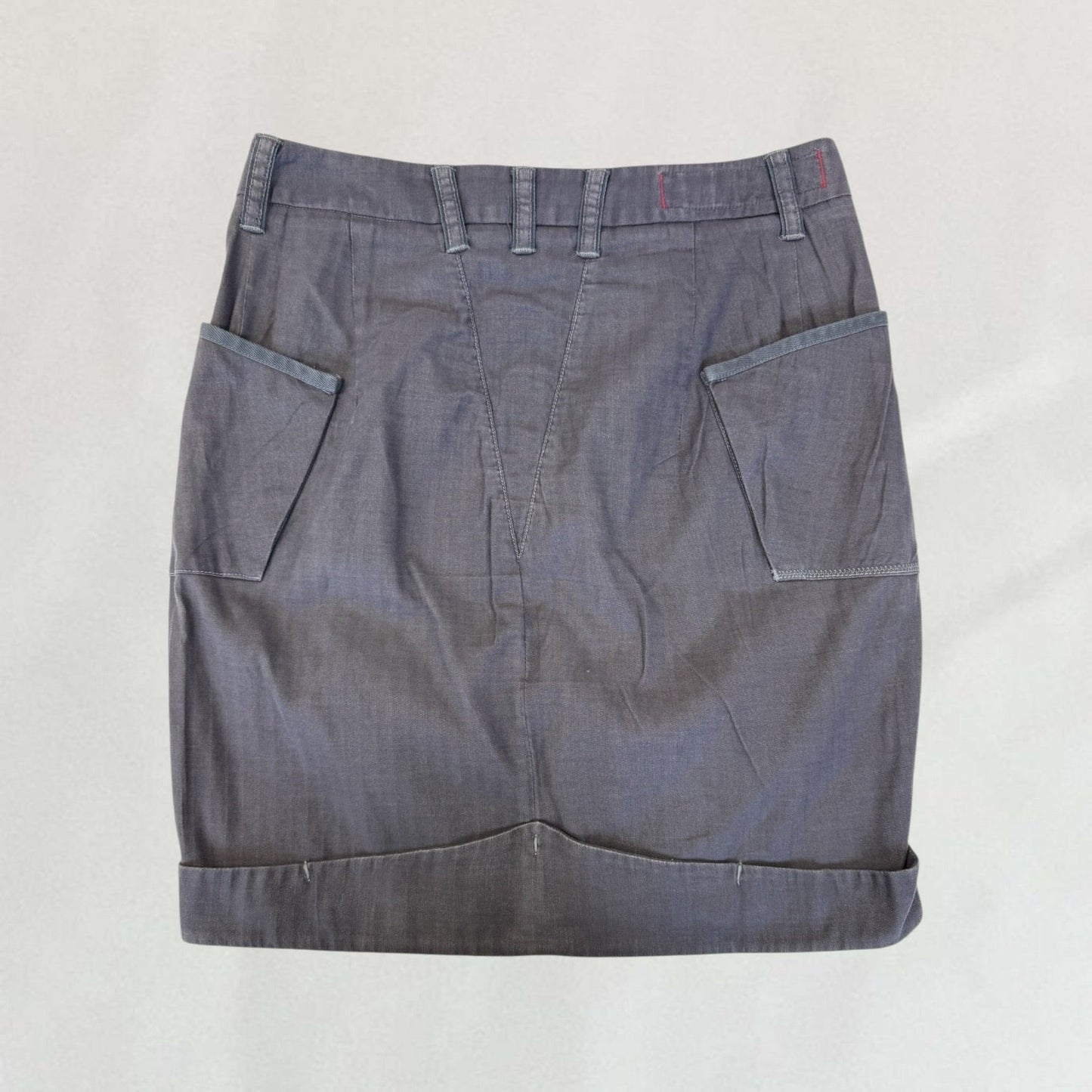 Marithé + François Girbaud midi skirt