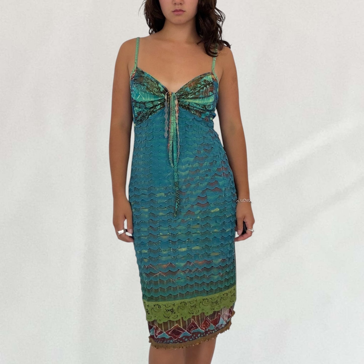 Save The Queen midi dress