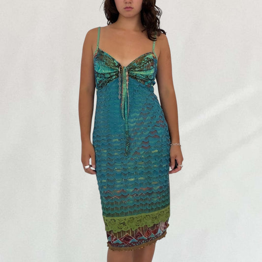 Save The Queen midi dress