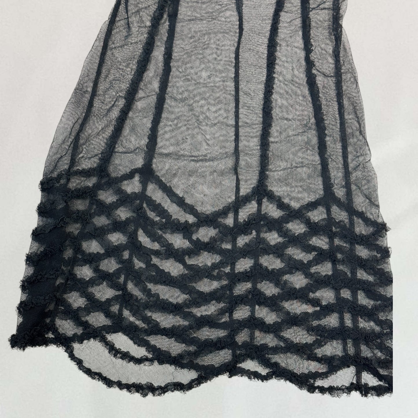 Moschino sheer dress