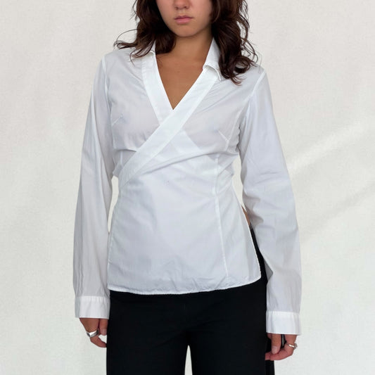 Kenzo wrap shirt
