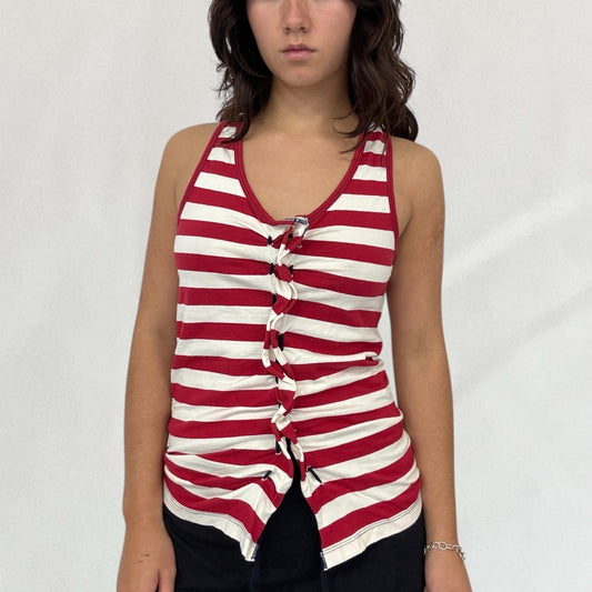 Jean Paul Gaultier striped tank top