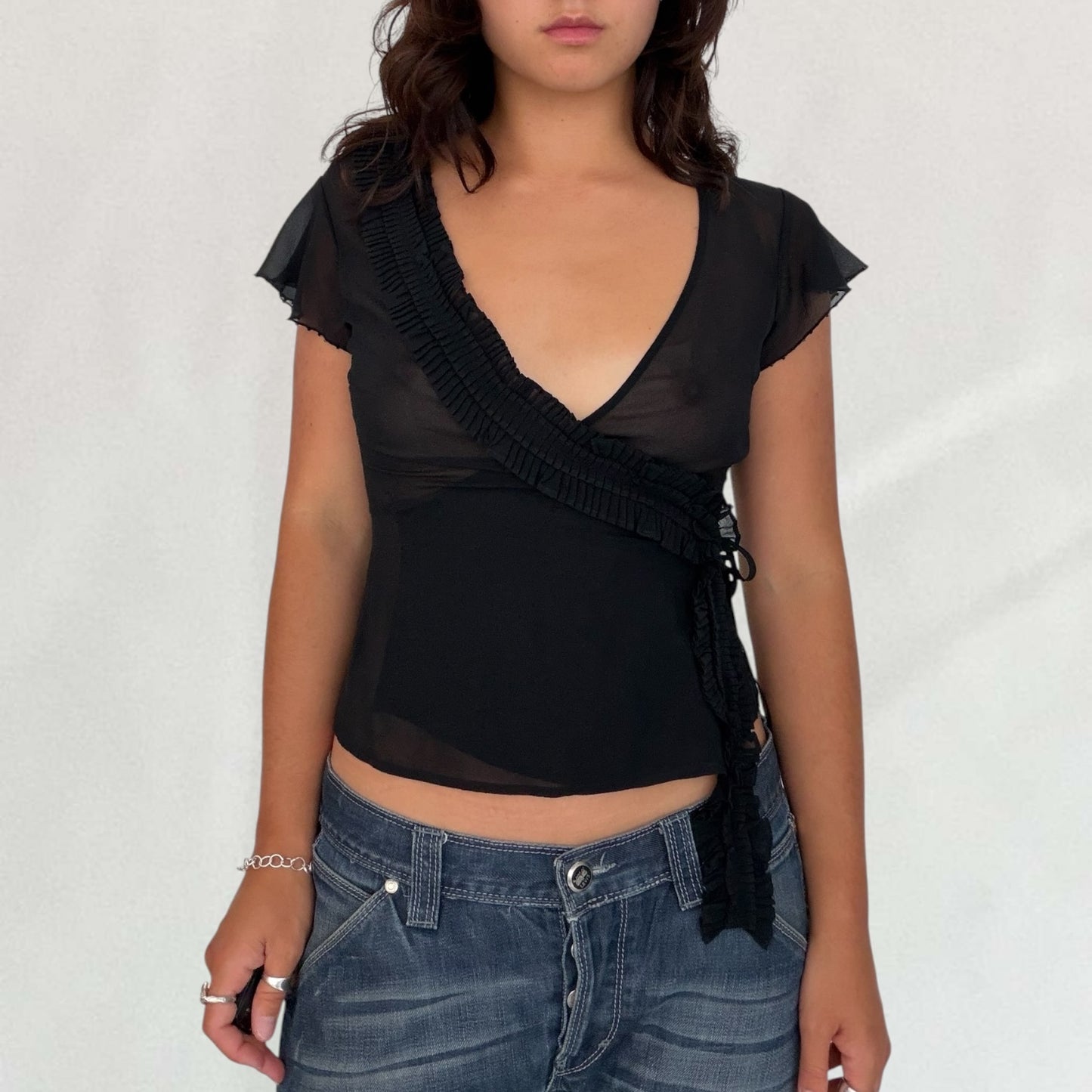 Roberto Cavalli wrap T-shirt