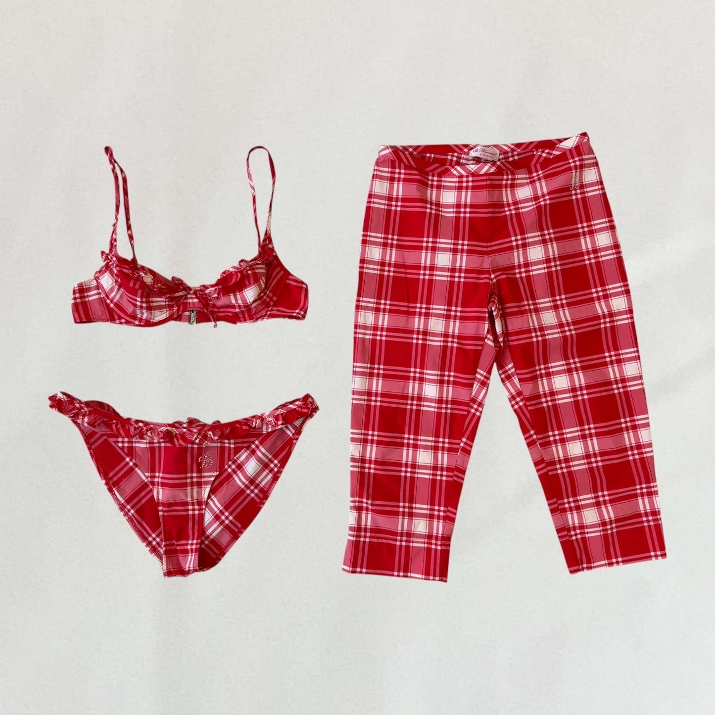 Blumarine bikini and shorts set
