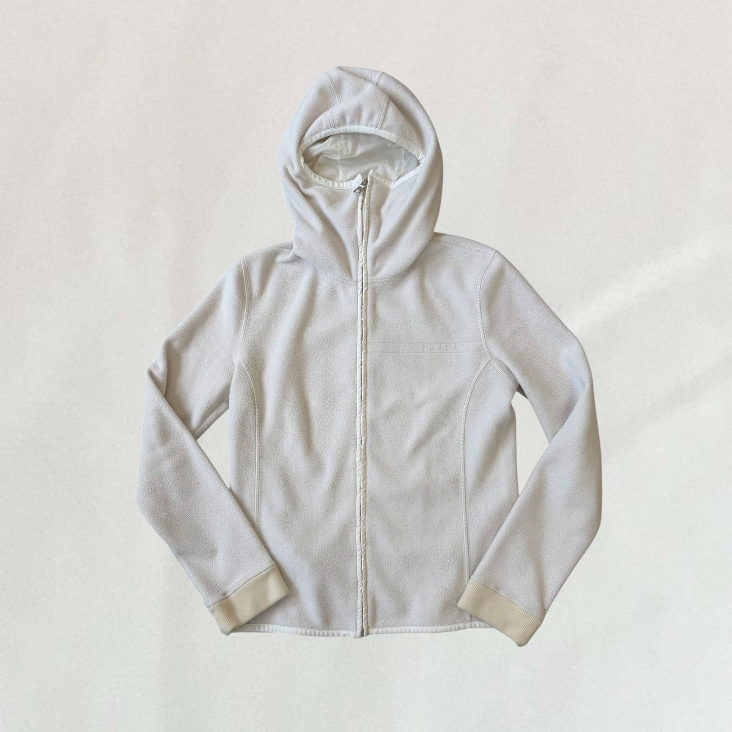 Prada zip up fleece