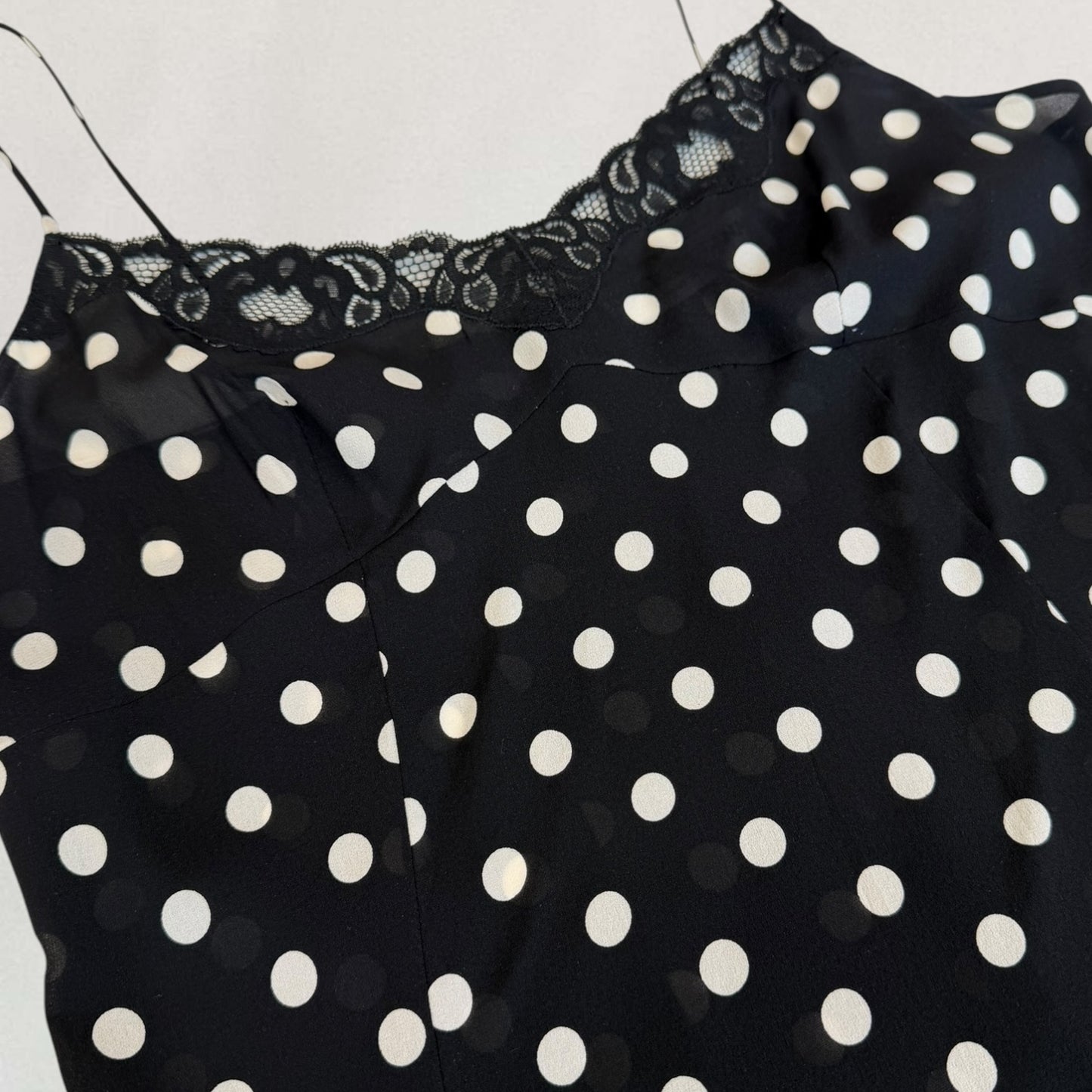 Dolce & Gabbana polka dot cami