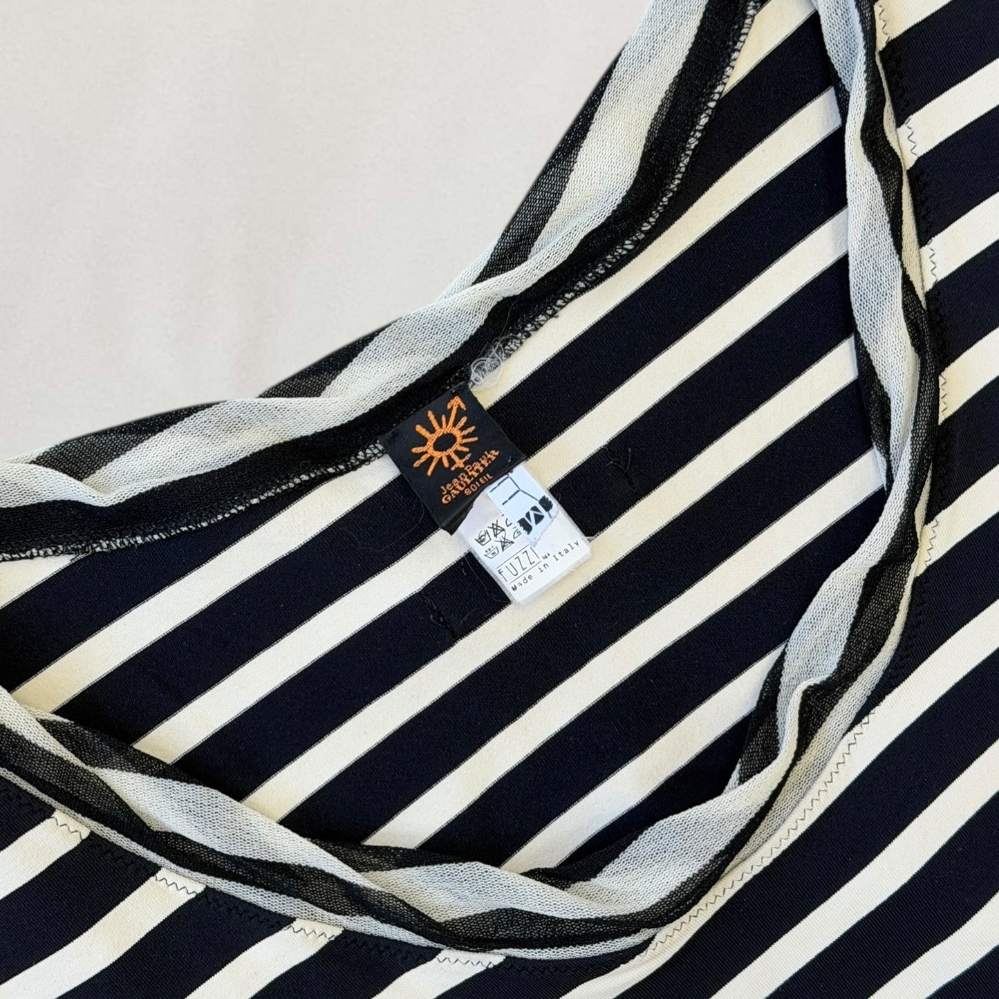 Jean Paul Gaultier striped dress