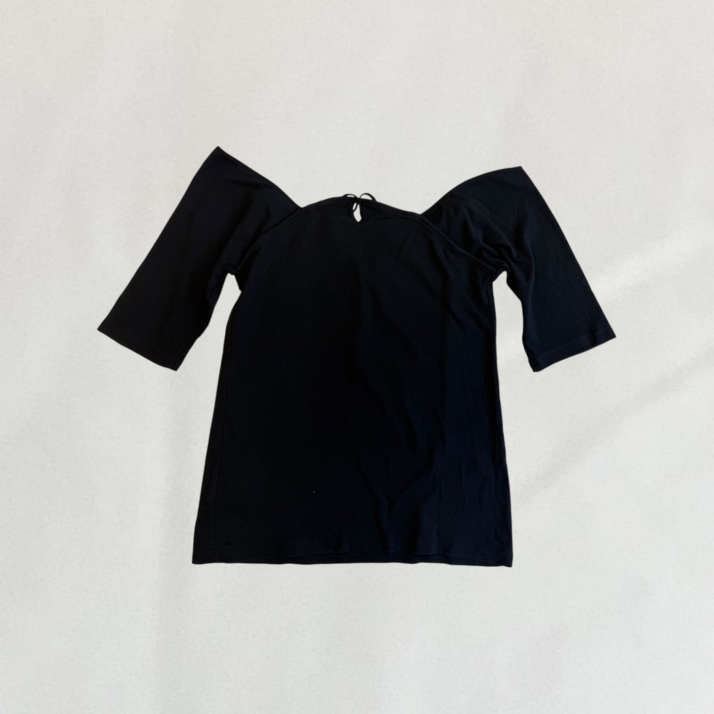 Cop Copine tie detail T-shirt