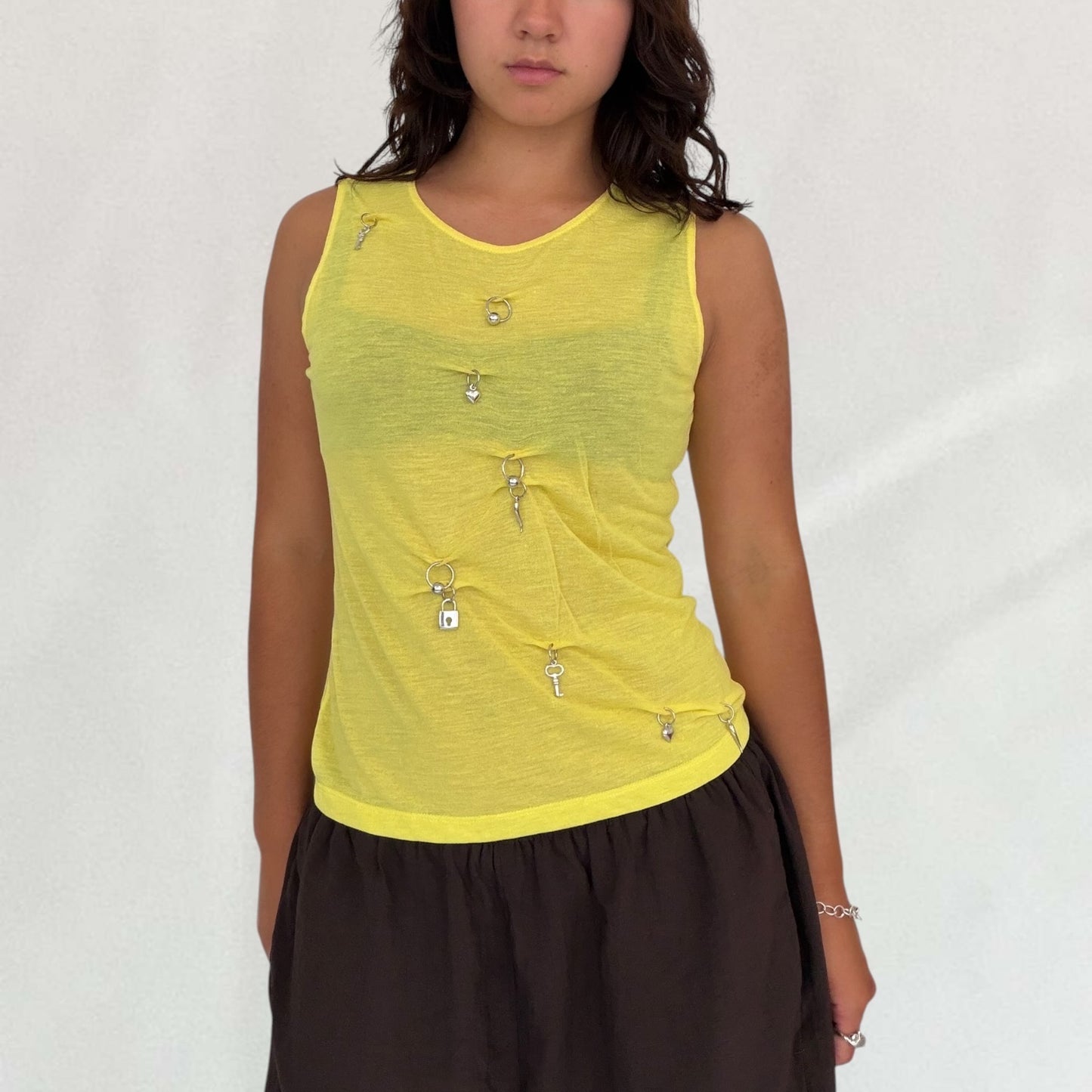 Moschino piercing vest