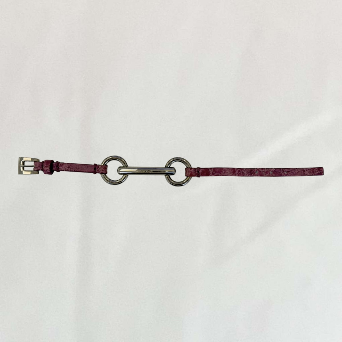 Prada silver bracelet