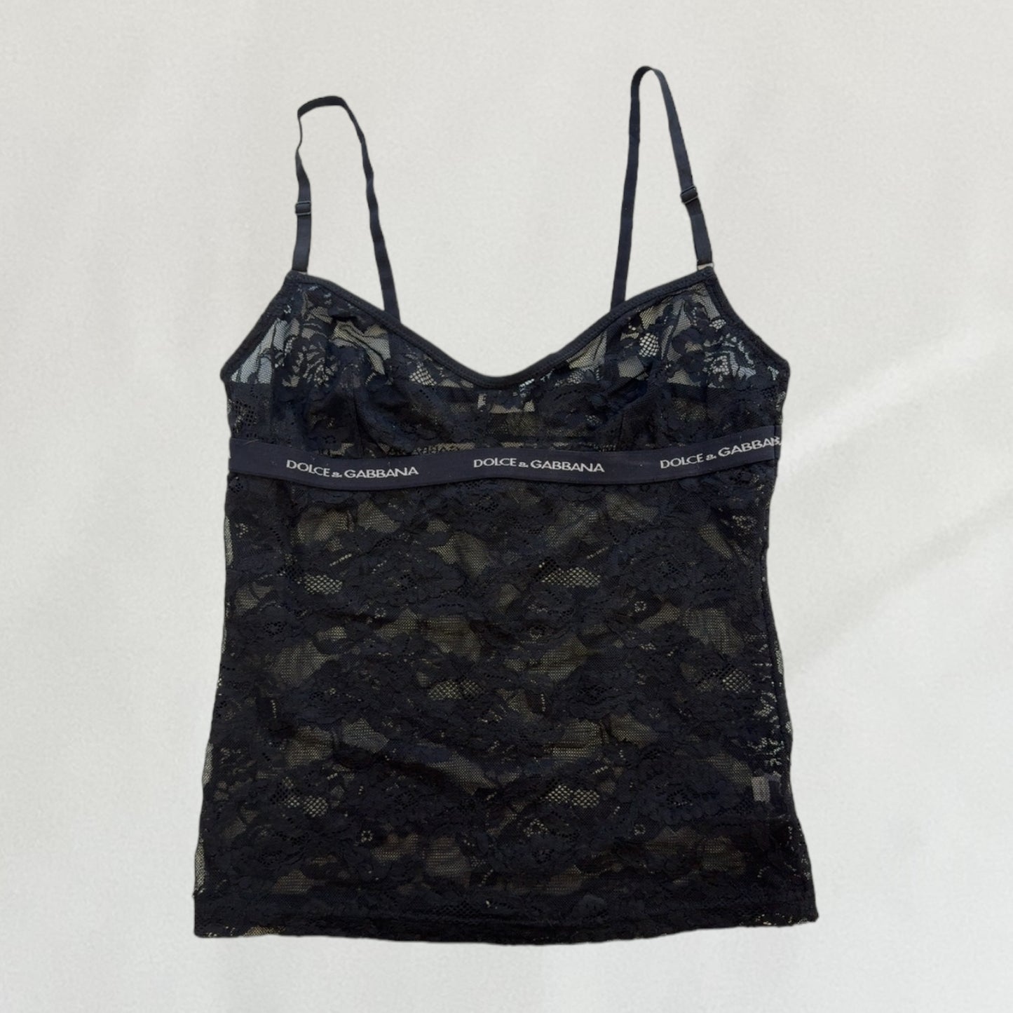 Dolce & Gabbana lace cami top