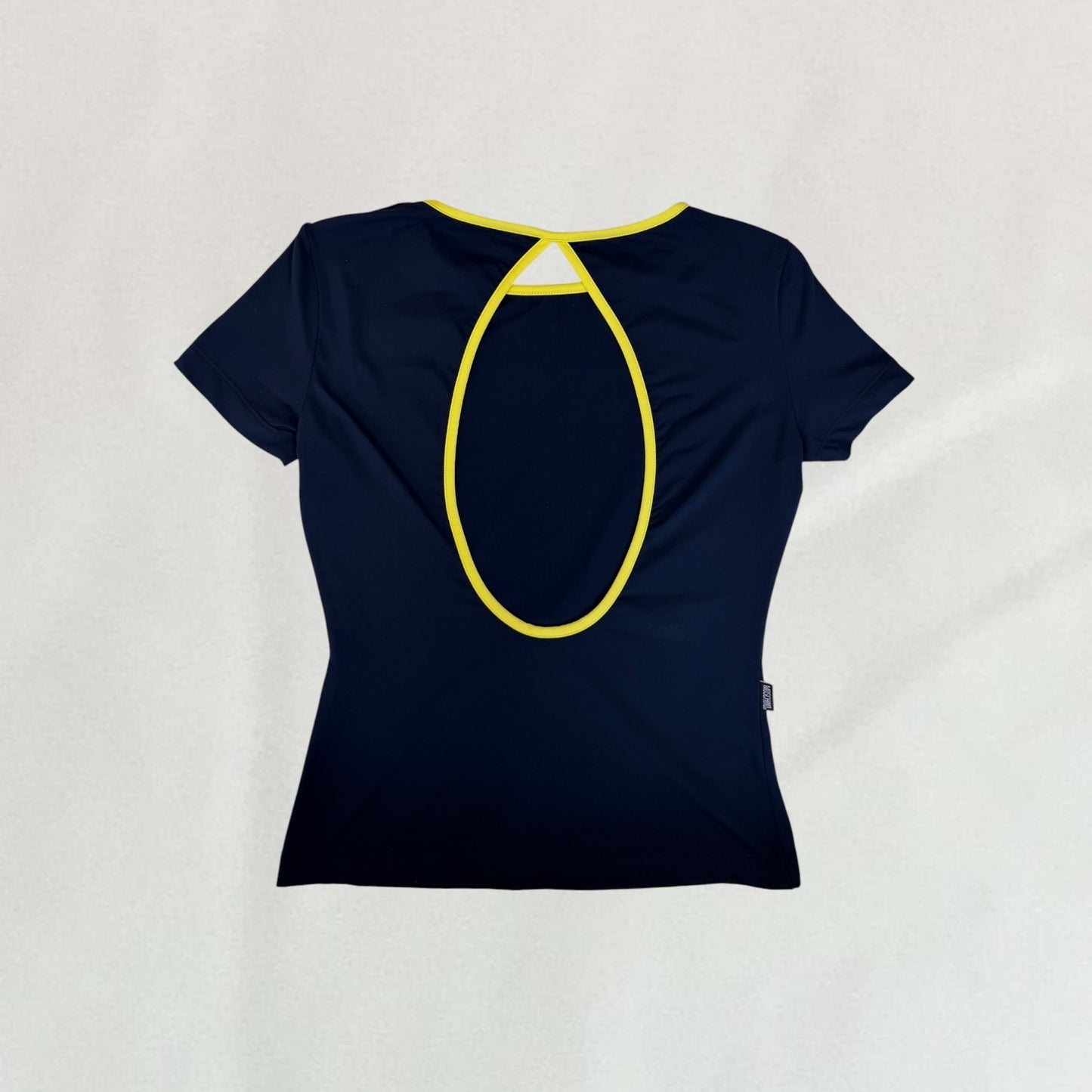 Versace backless T-shirt