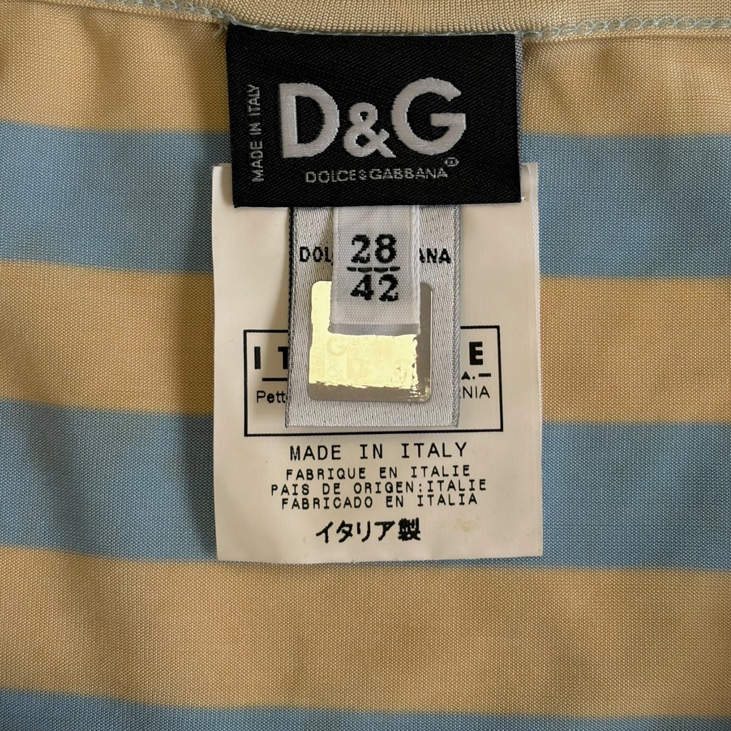 Dolce & Gabbana striped top