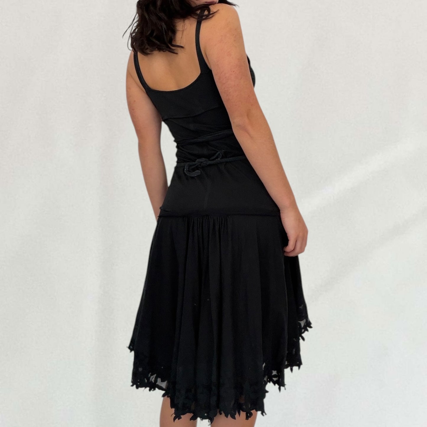 Marithé + François Girbaud drop waist dress