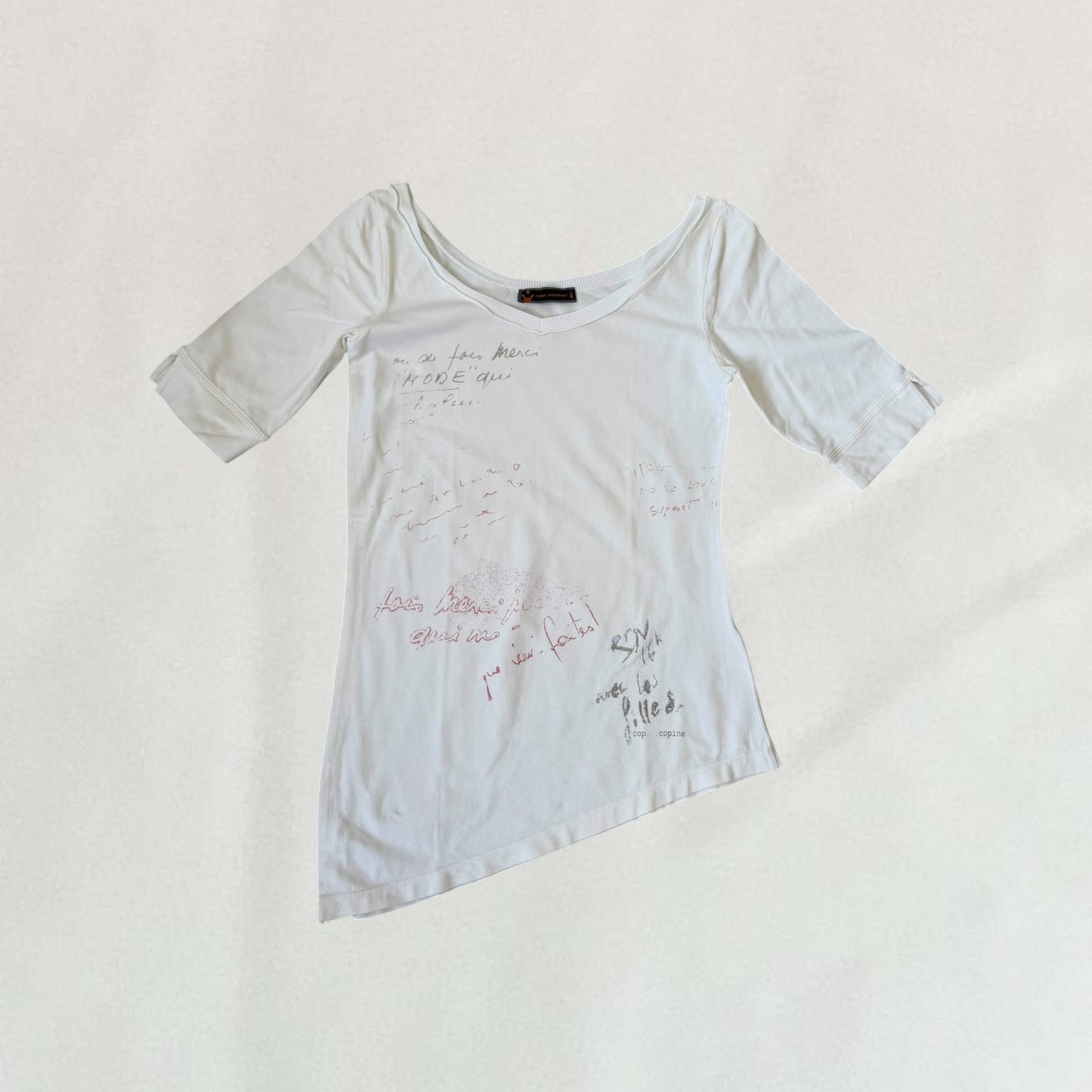 Cop Copine asymmetric T-shirt
