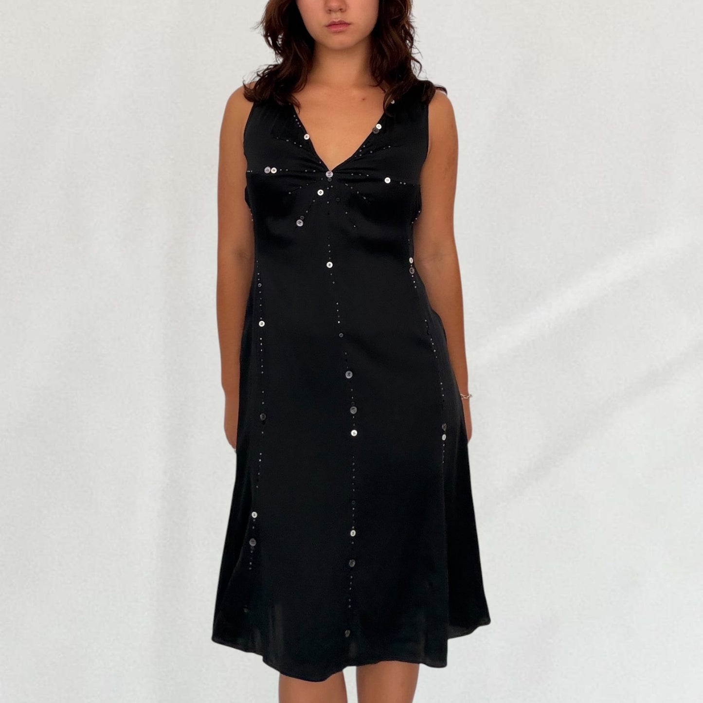 Moschino satin dress