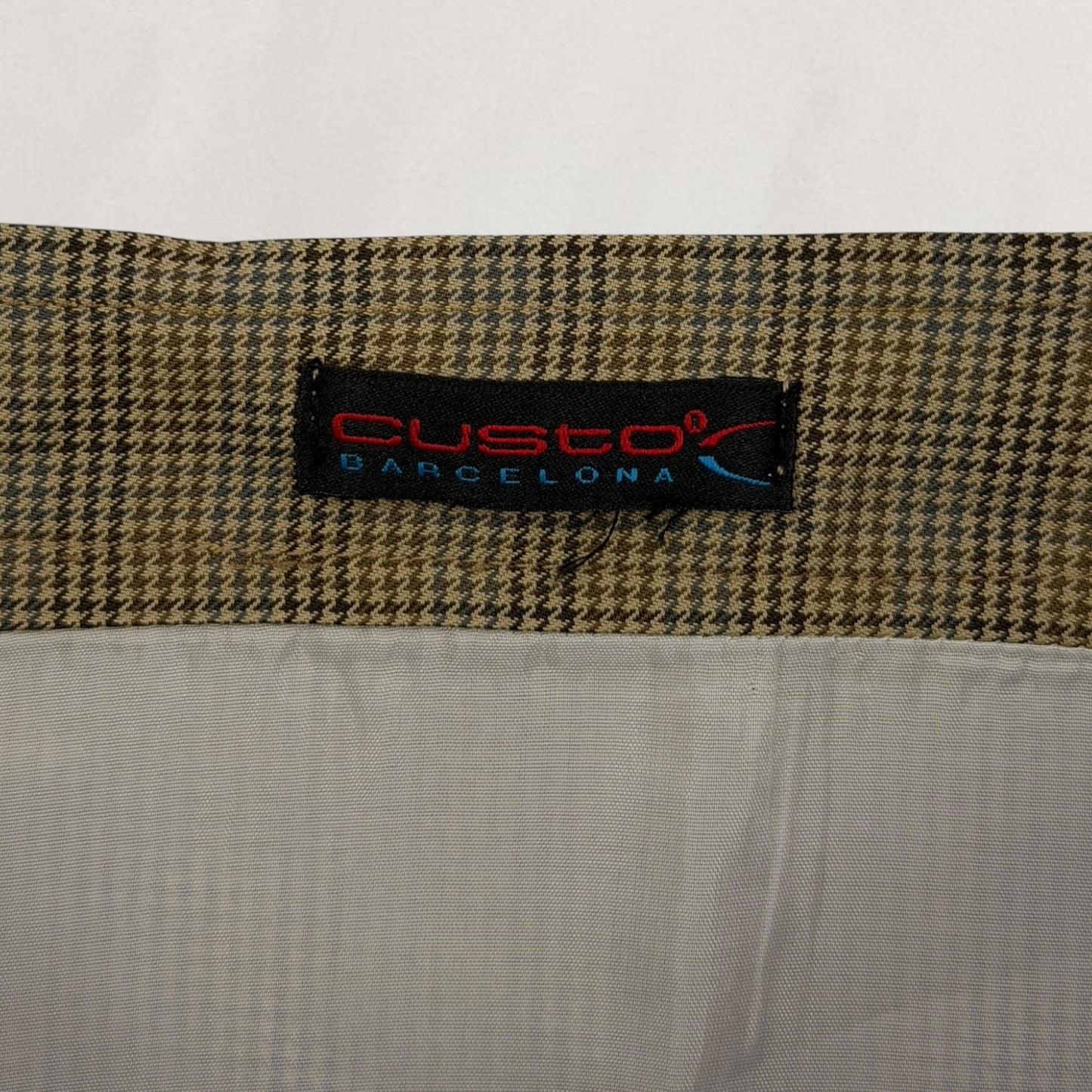 Custo Barcelona houndstooth skirt