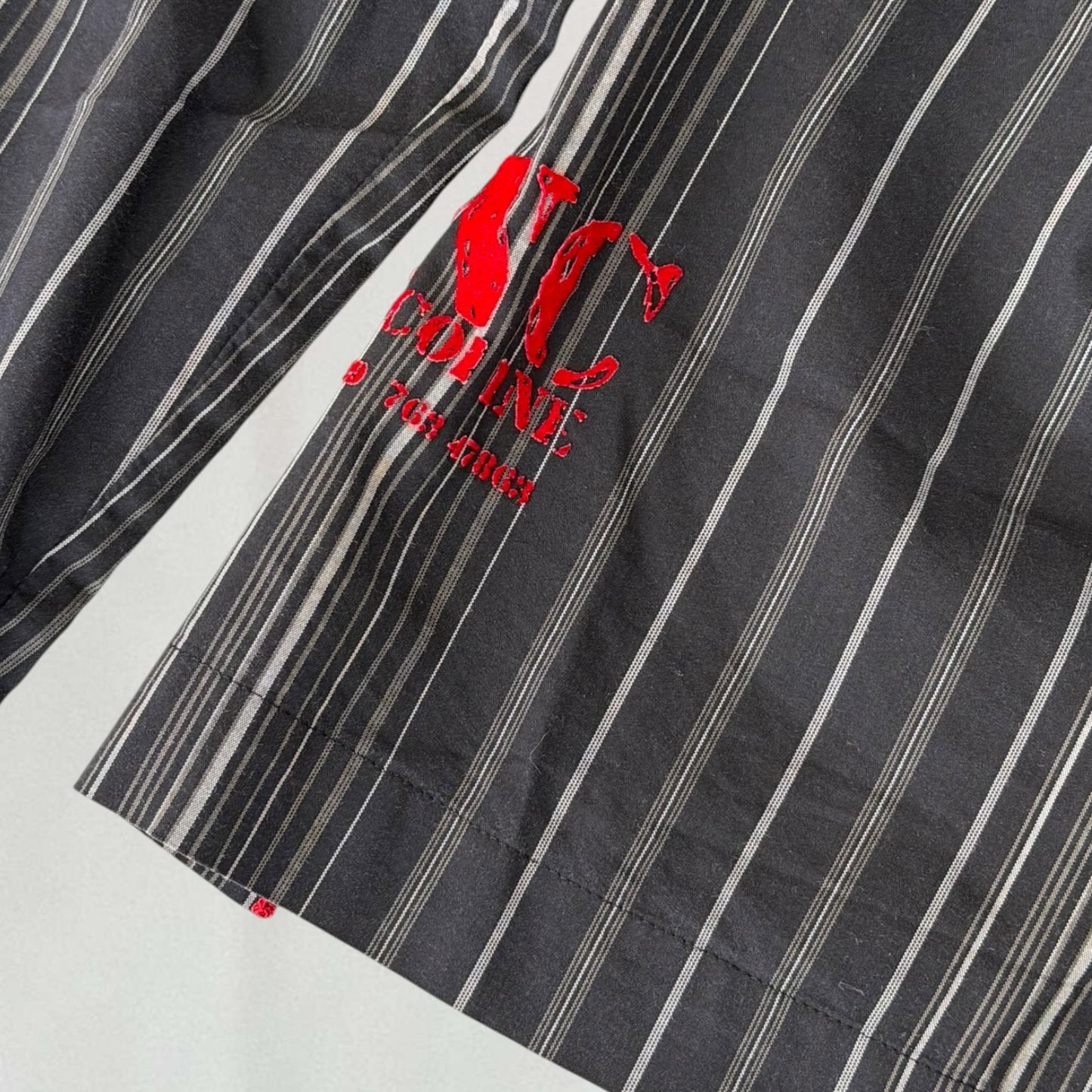 Cop Copine pinstripe shirt