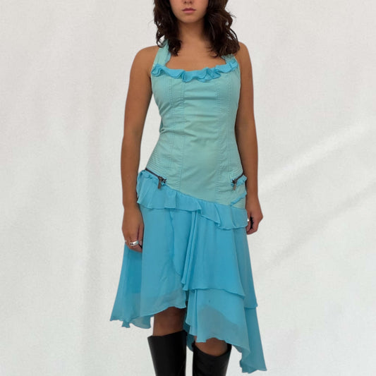 Versace chiffon dress