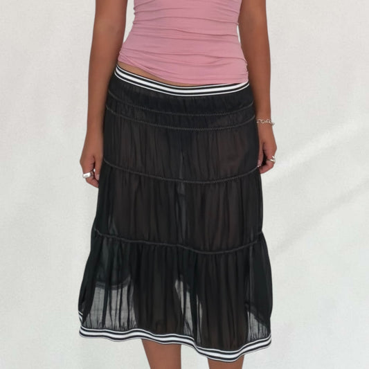 Cop Copine sheer skirt