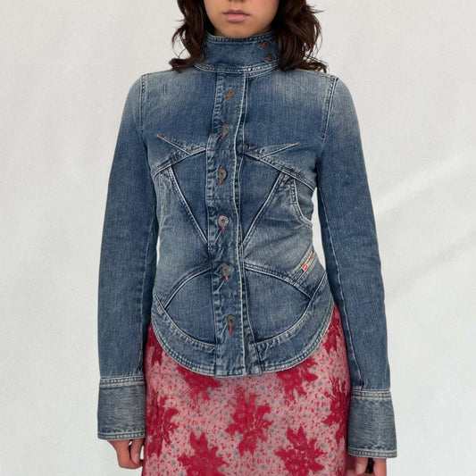Diesel corseted jacket