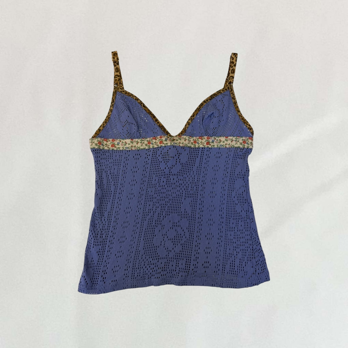 Roberto Cavalli doily cami