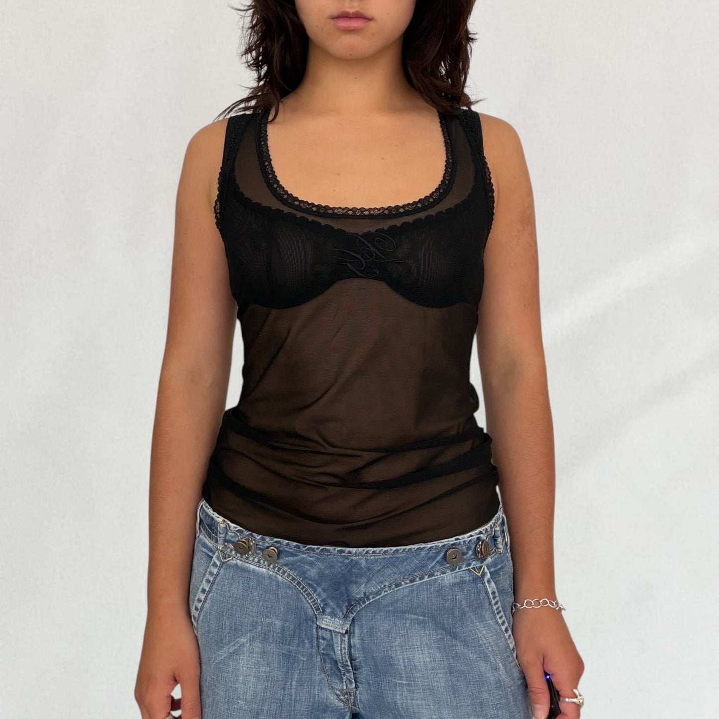 Dolce & Gabbana mesh tank