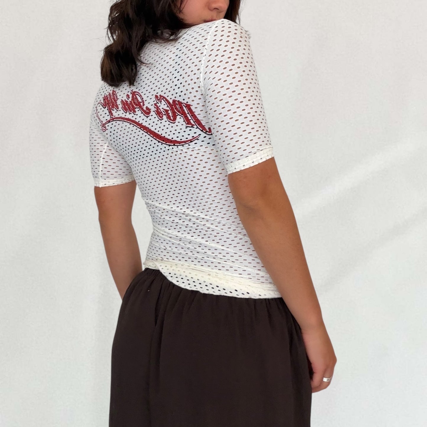 Jean Paul Gaultier netted T-shirt