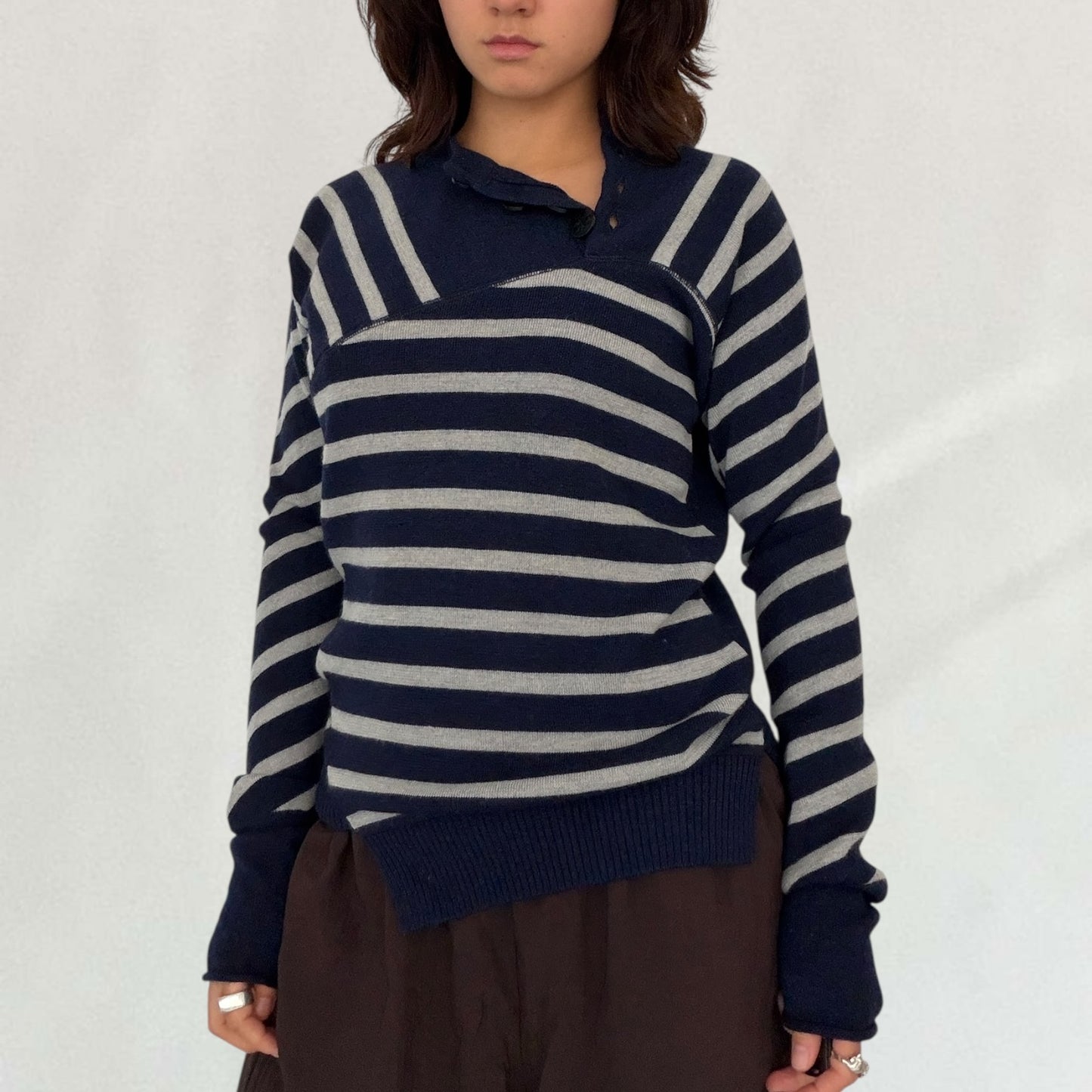 Marithé + François Girbaud striped jumper