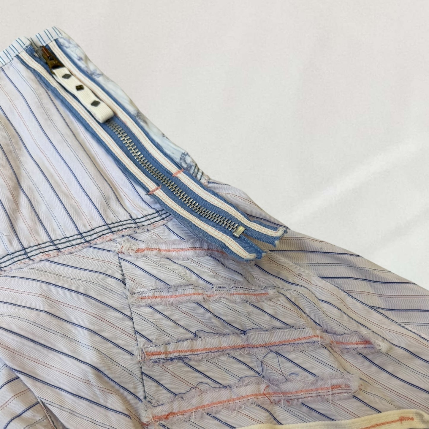 Marithé + François Girbaud striped skirt