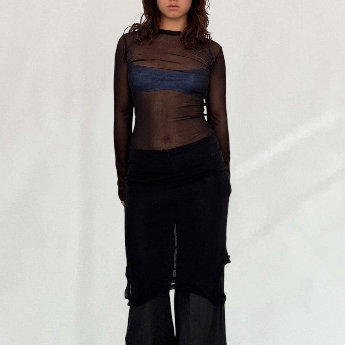Jean Paul Gaultier mesh top