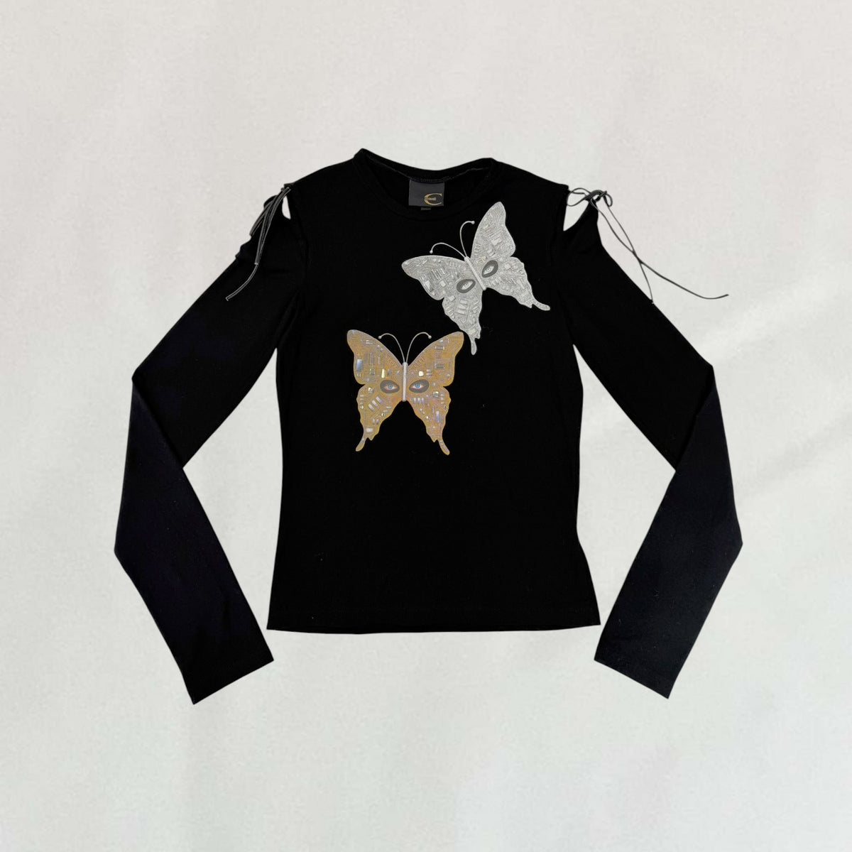Roberto Cavalli butterfly top