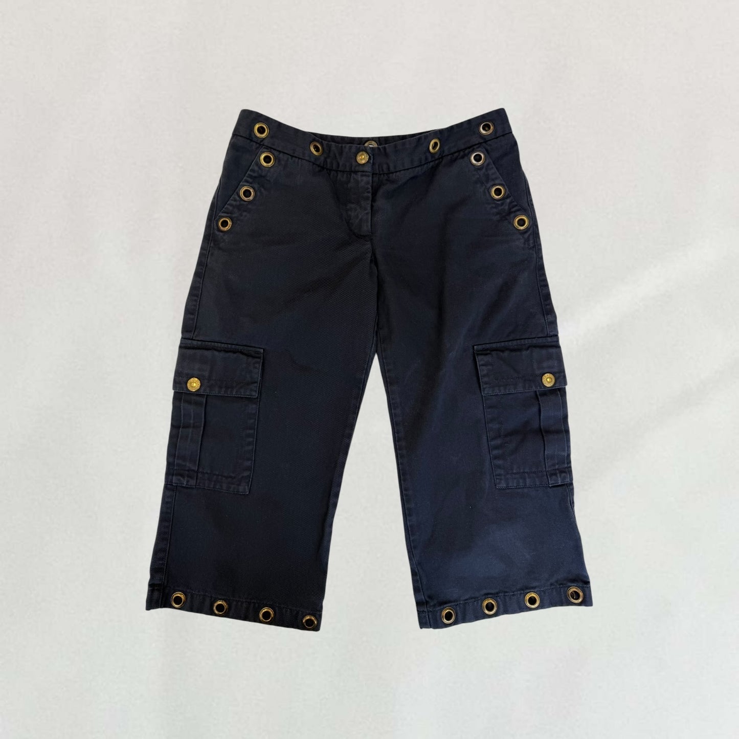 Dolce & Gabbana grommet capris
