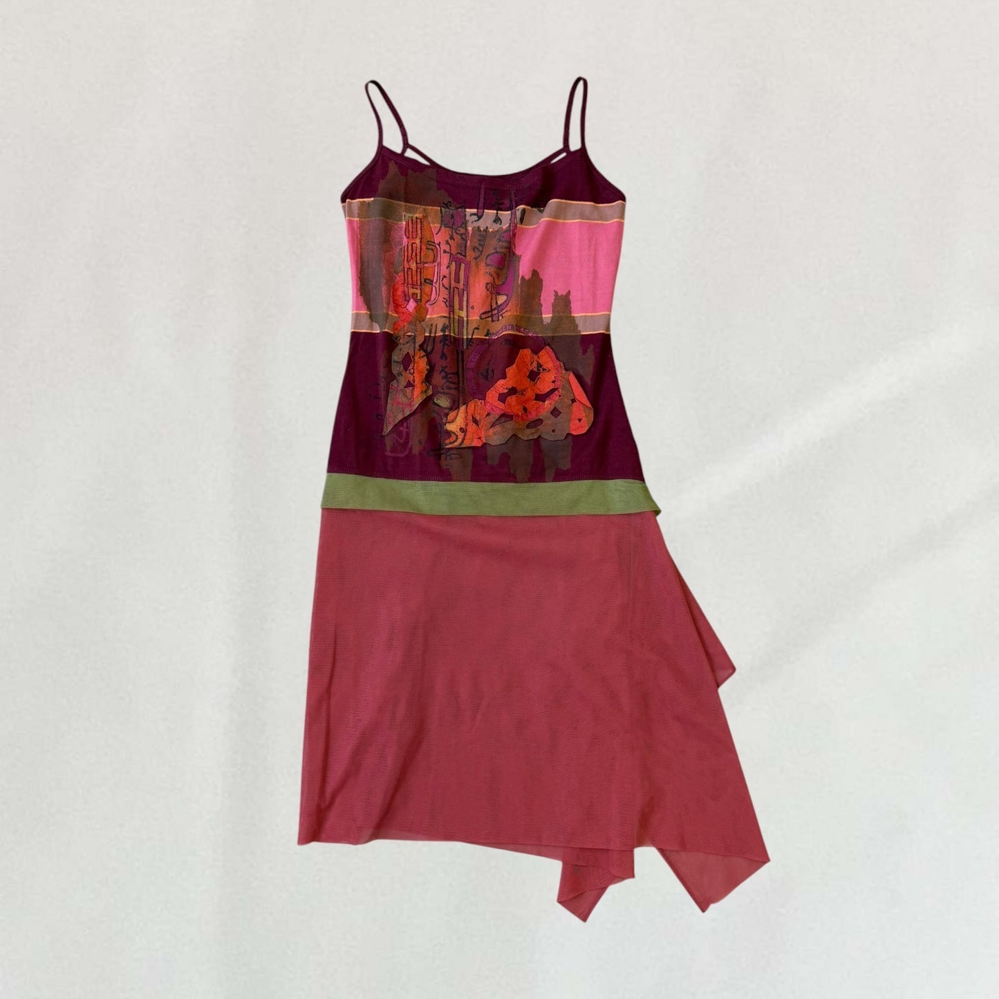 Save The Queen asymmetric dress