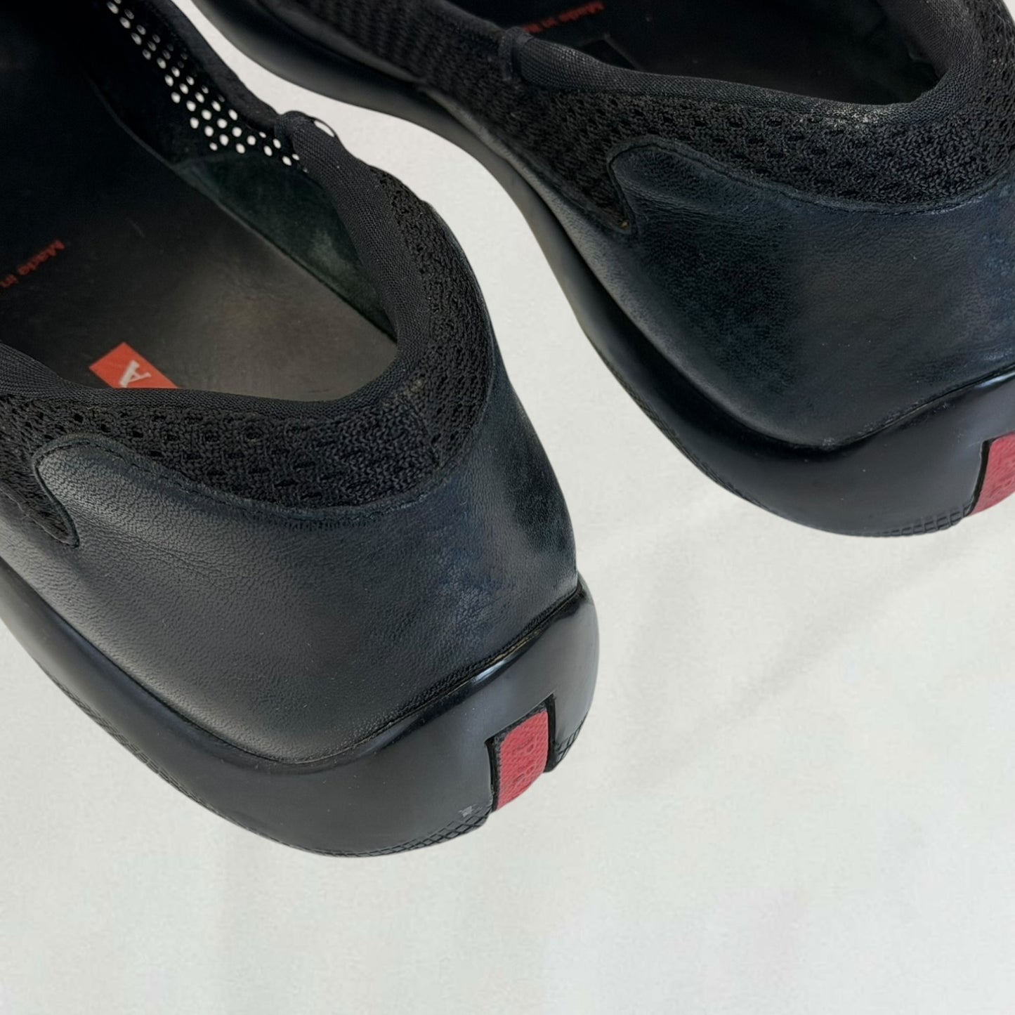 Prada netted shoes