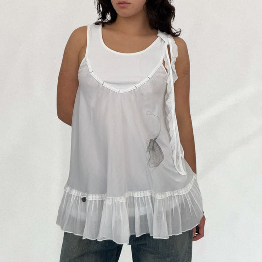 Cop Copine ruffle top
