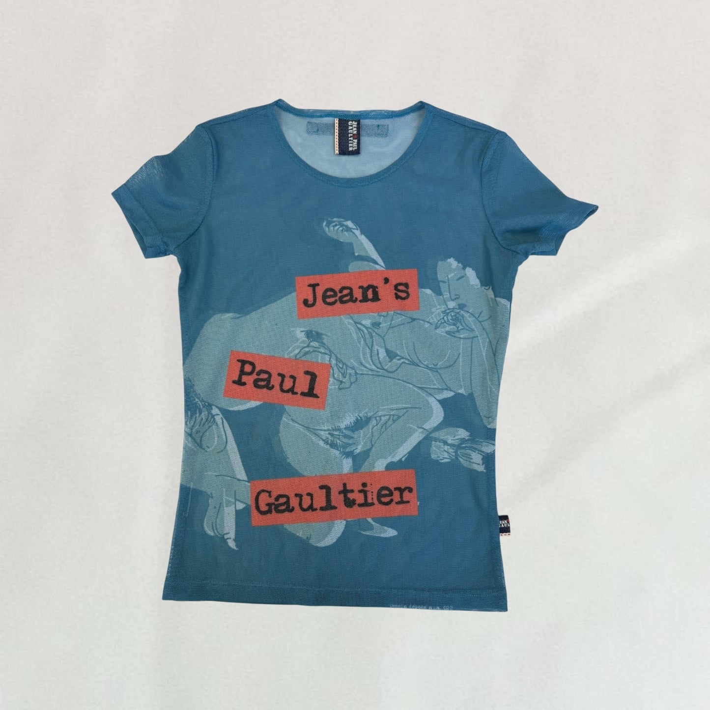 Jean Paul Gaultier mesh T-shirt