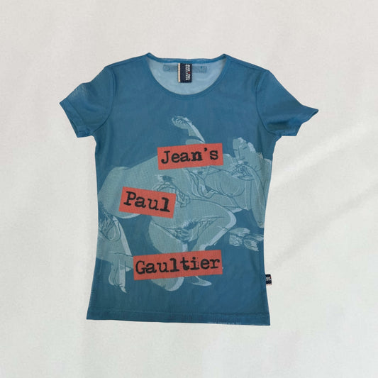 Jean Paul Gaultier mesh T-shirt