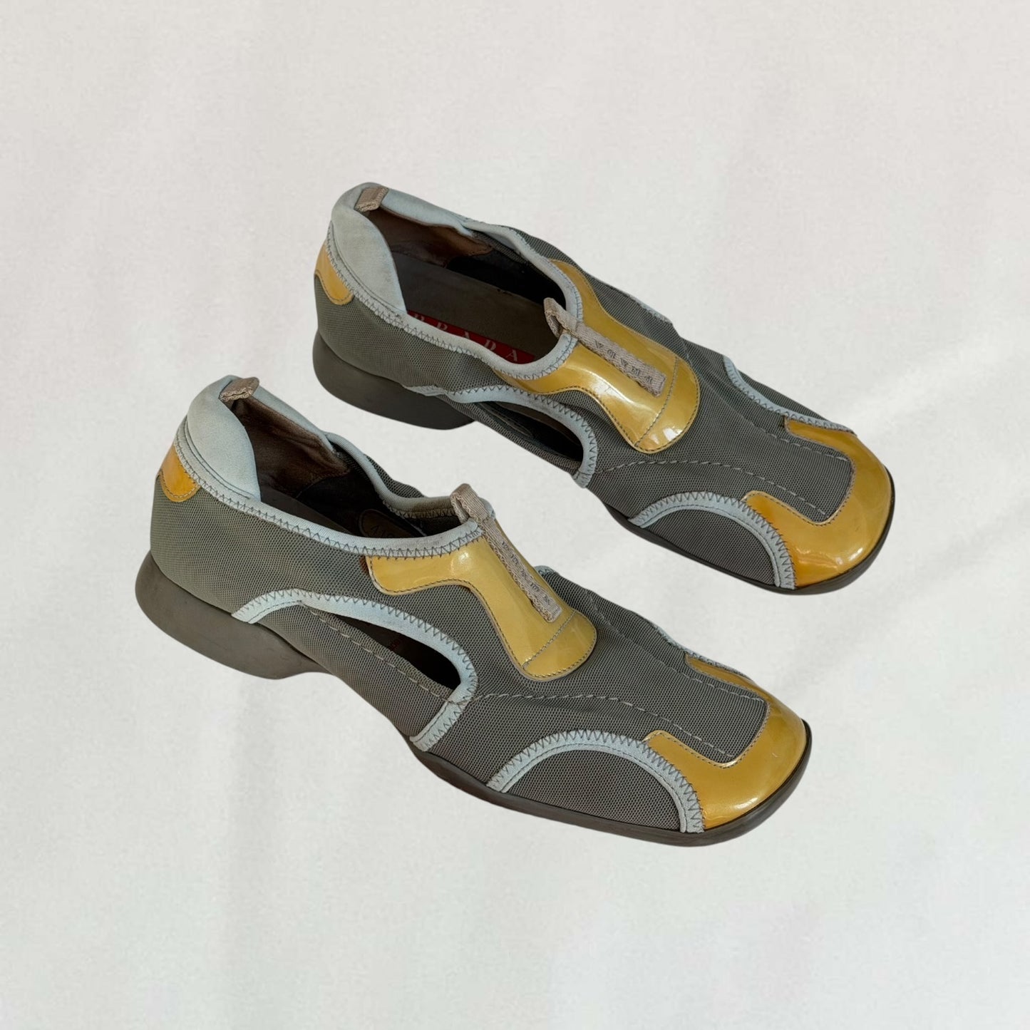 Prada slip on shoes