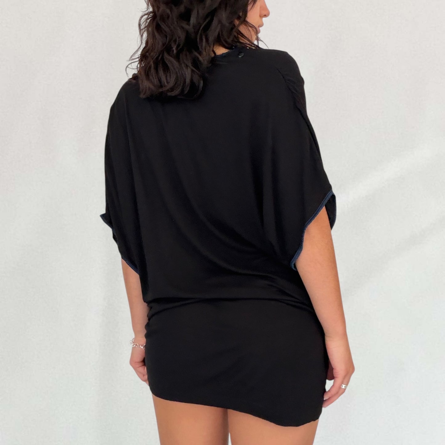 Jean Paul Gaultier batwing dress