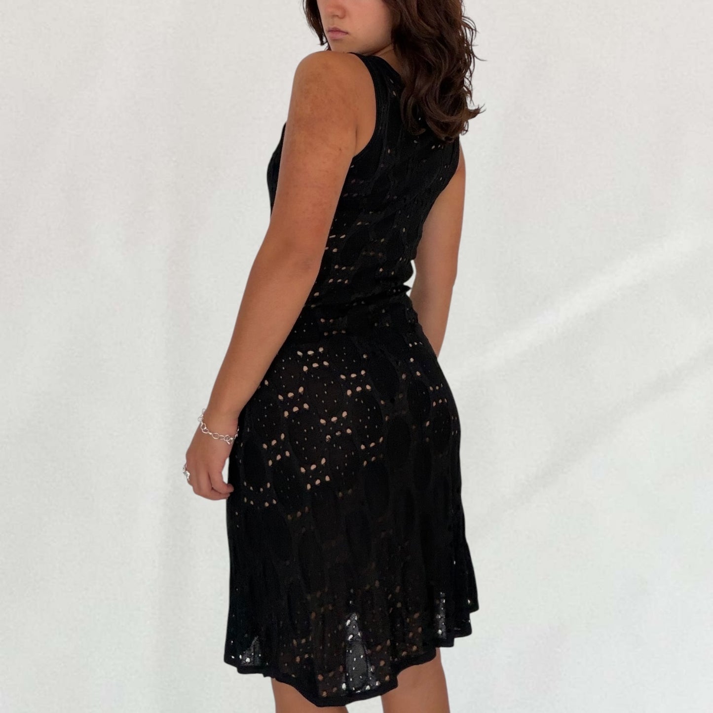 John Galliano knitted dress