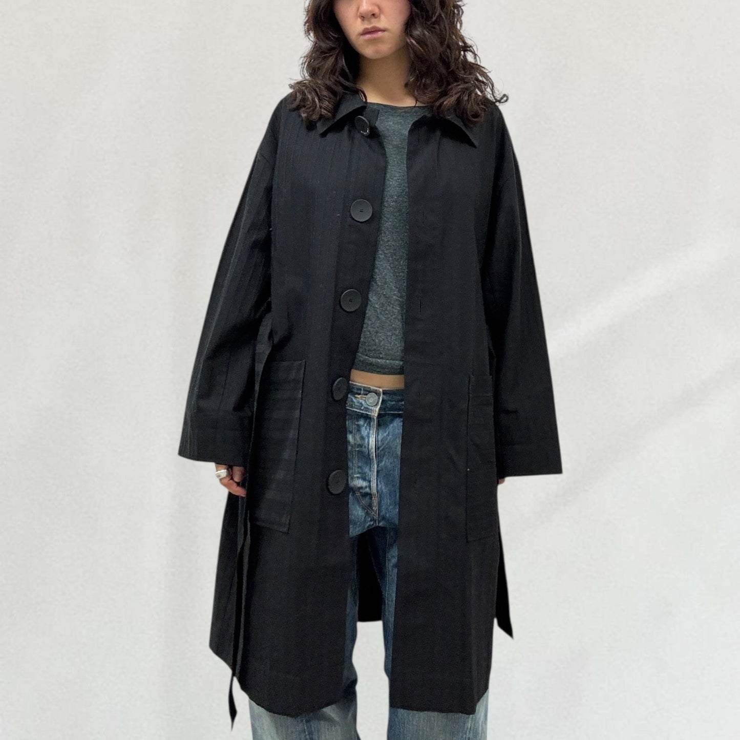 Cop Copine button up trench