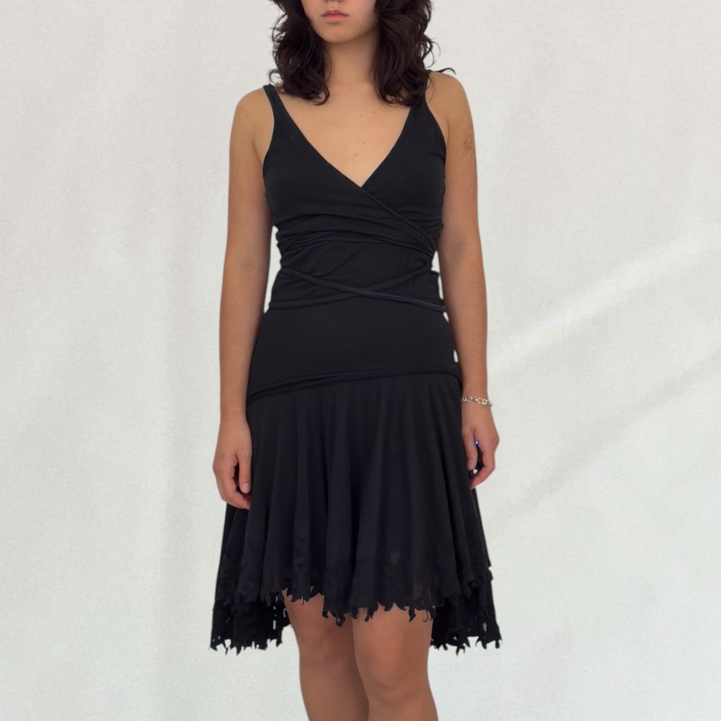 Marithé + François Girbaud drop waist dress