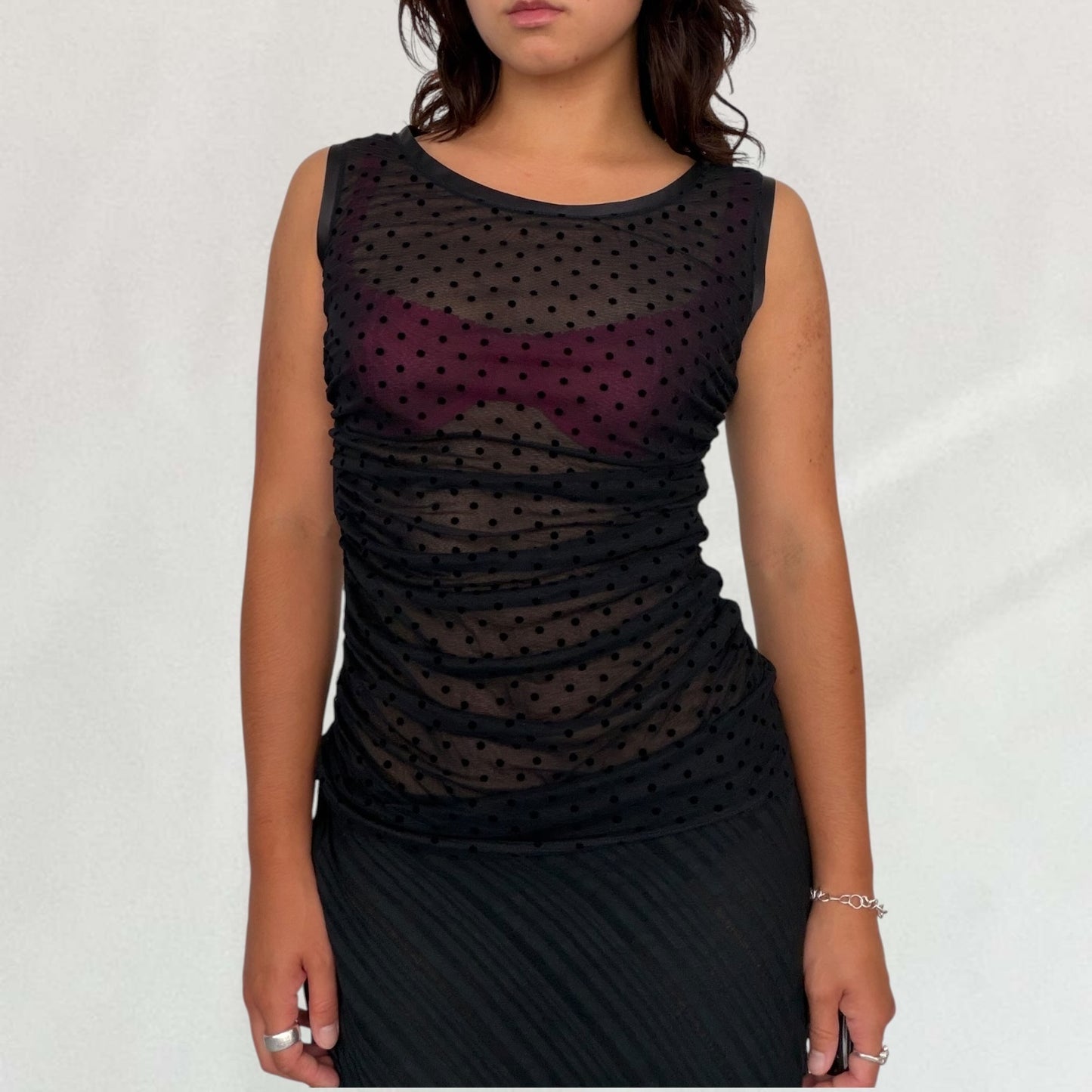 Dolce & Gabbana polka dot top