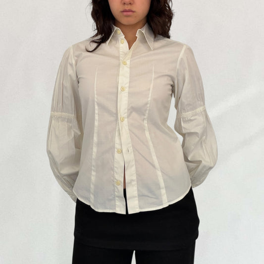 Roberto Cavalli ruched shirt
