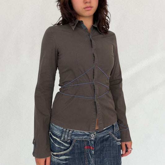 Cop Copine string shirt