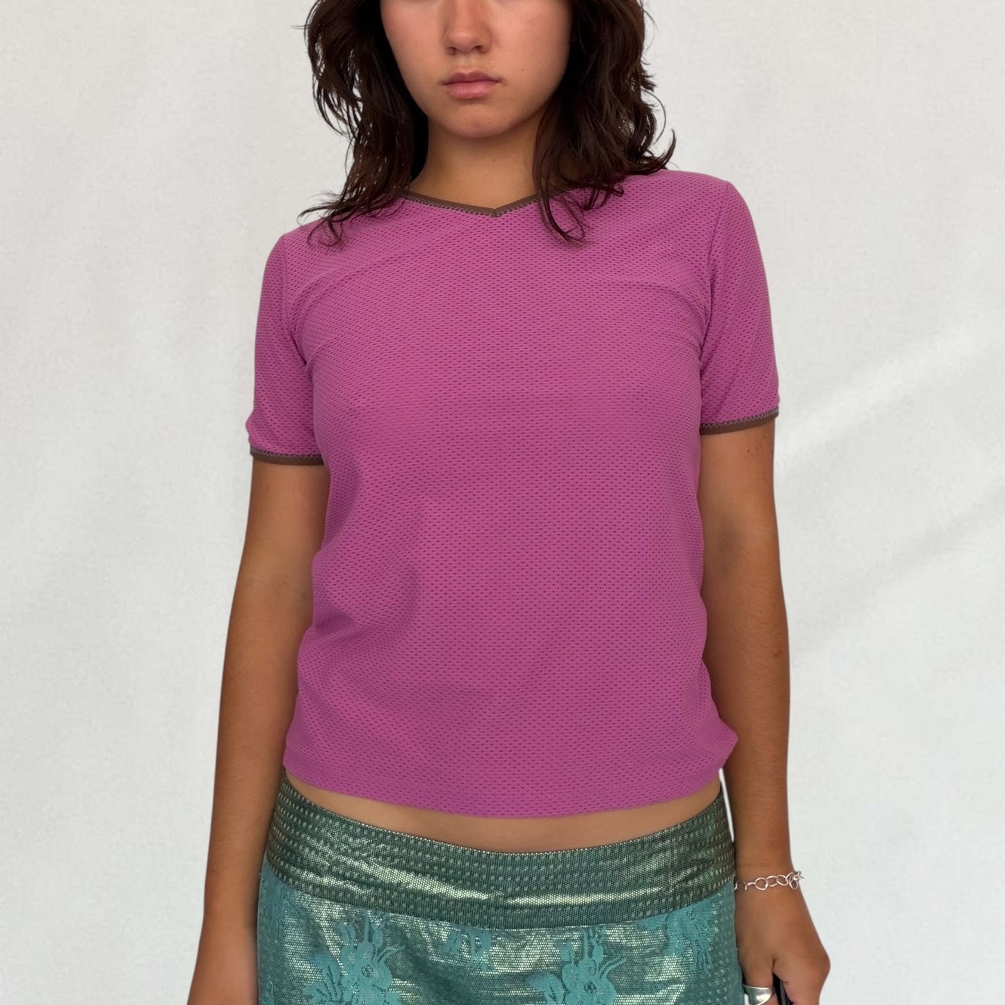 Cop Copine netted T-shirt