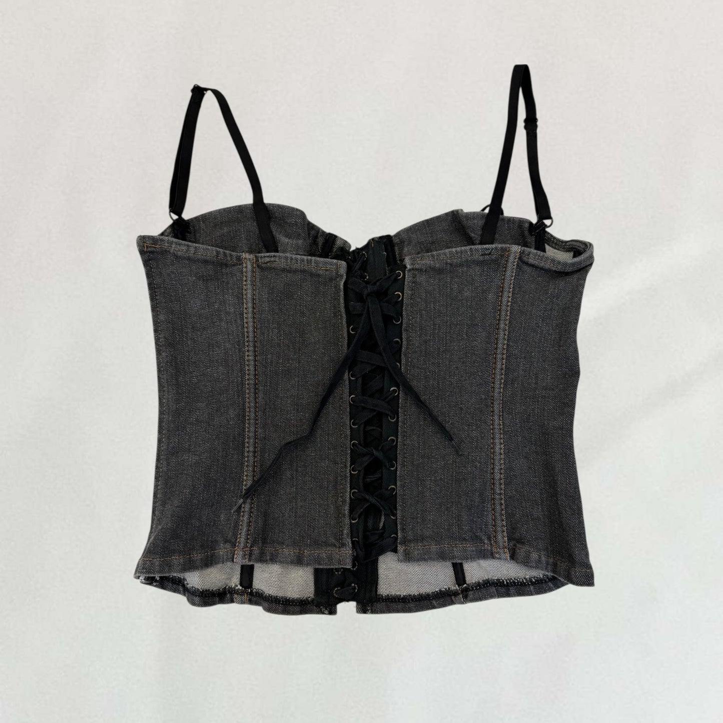 Dolce & Gabbana denim corset