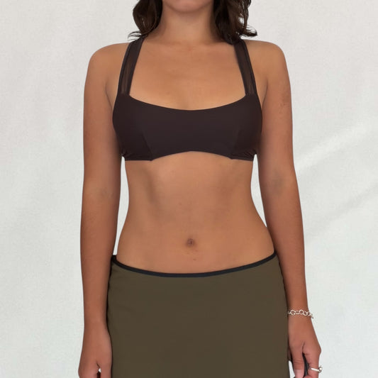 Marithé + François Girbaud sports bra