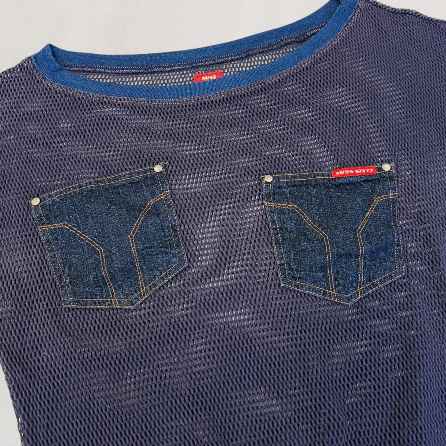 Miss Sixty netted top